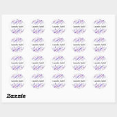 Lavendel Takjes Lavendel Sachet Sticker (Vel)