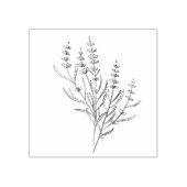 Lavendel Takjes Stempel (Afrduk)