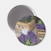 Lavendel te koop, Provence, Frankrijk Magneet (Voorkant / Achterkant)