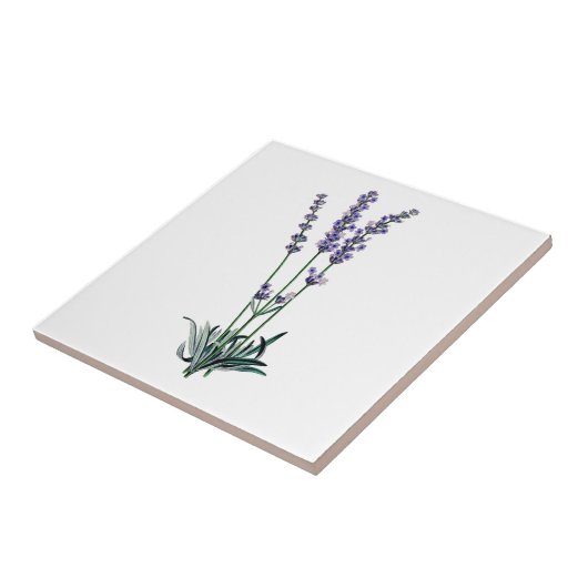 Lavendel Tegeltje (Zijkant)