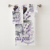 Lavendel Terrier Liefde Bad Handdoek (Insitu)