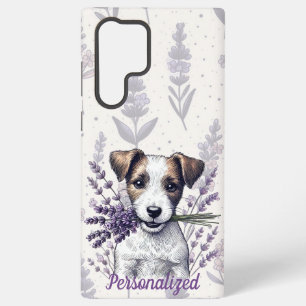 Lavendel Terrier Liefde Samsung Galaxy Hoesje