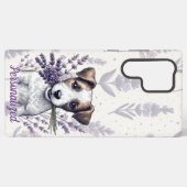 Lavendel Terrier Liefde Samsung Galaxy Hoesje (Achterkant horizontaal)