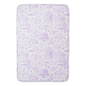 Lavendel toile badmat (Voorkant Verticaal)