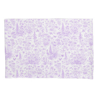 Lavendel toile kussensloop