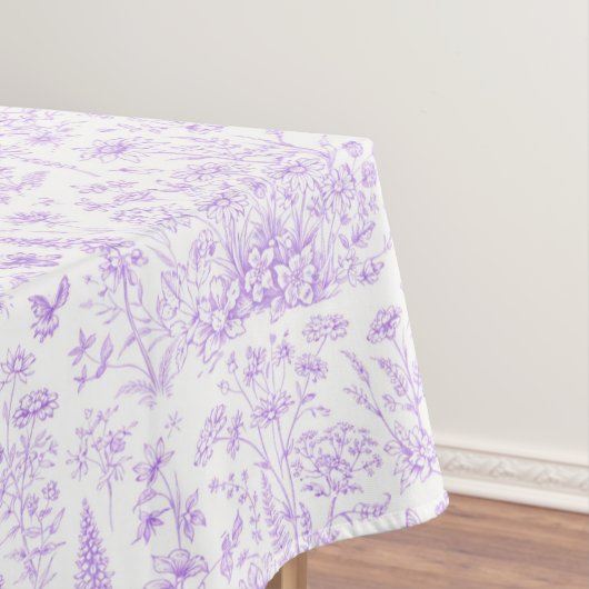 Lavendel toile tafelkleed (Voorbeeld)
