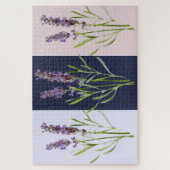 lavendel triptyse legpuzzel (Verticaal)