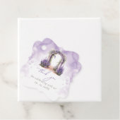 Lavendel Tuin Bruiloft Dank u Bedankjes Labels (In situ)