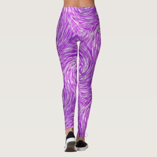 Lavendel Twirls...... Leggings (Achterkant)