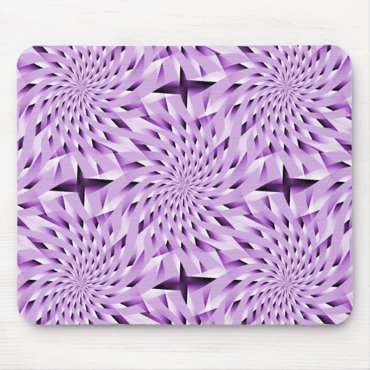 Lavendel Twirls....... Muismat (Voorkant)