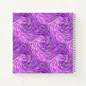 Lavendel Twirls...... Notitieboek (Achterkant)