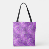 Lavendel Twirls........ Tote Bag (Achterkant)