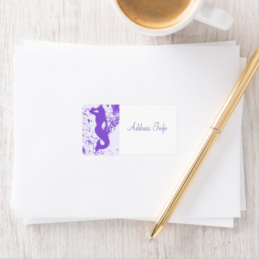 lavendel uitkijkster etiket (Insitu)