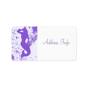 lavendel uitkijkster etiket