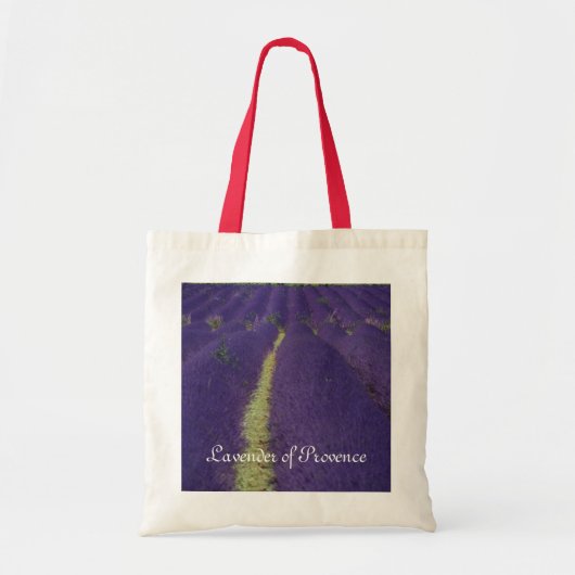 Lavendel van de Provence Tote Bag (Voorkant)
