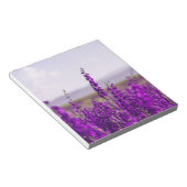 LAVENDEL VELD NOTITIEBLOK BRIEFPAPIER (Schuin)