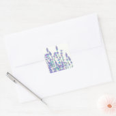 Lavendel Veld Stickers (Envelop)