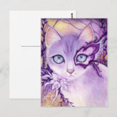 Lavendel Venice Night - Briefkaart (Voorkant / Achterkant)