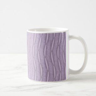 Lavendel Verticaal Modern Gestreept Ontwerp Koffiemok