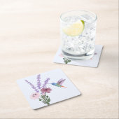 Lavendel Vierkante Onderzetter Set (Insitu)