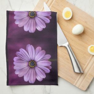 Lavendel Violet  Bloemen Theedoek