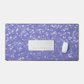 Lavendel violet fonkelt glitter bling bureaumat (Keyboard & Muis)