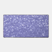 Lavendel violet fonkelt glitter bling bureaumat (Voorkant)