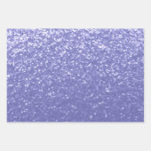 Lavendel violet fonkelt glitter bling inpakpapier vel (Voorkant)