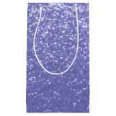 Lavendel violet fonkelt glitter bling klein cadeauzakje (Voorkant)