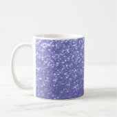 Lavendel violet fonkelt glitter bling koffiemok (Links)