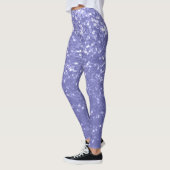 Lavendel violet fonkelt glitter bling leggings (Links)