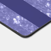 Lavendel violet fonkelt glitter bling Monogram Bureaumat (Hoek)