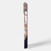 Lavendel Violet Gold Star Swatch Case-Mate iPhone Case (Achterkant / Links)