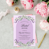 Lavendel violette roze paarse boog Vrijgezellenfee Kaart