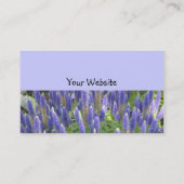 Lavendel Visitekaartje (Achterkant)