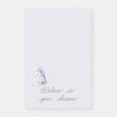 Lavendel Vlinder Dromen Post-it® Notes (Voorkant)