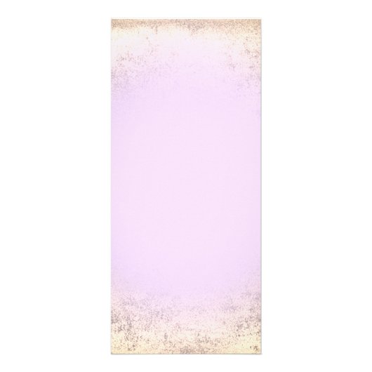 lavendel vlinder op faux - goudfolie - rackkaart reclamekaart (Achterkant)