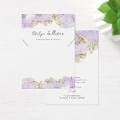 lavendel vloeistof marmer profiel kaart (Bureau)