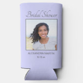 Lavendel Vrijgezellenfeest Foto Seltzer Blikjeskoeler (Achterkant)