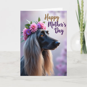 Lavendel Waas Hond Kaart