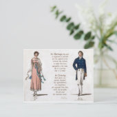 Lavendel Water Briefkaart (Staand voorkant)