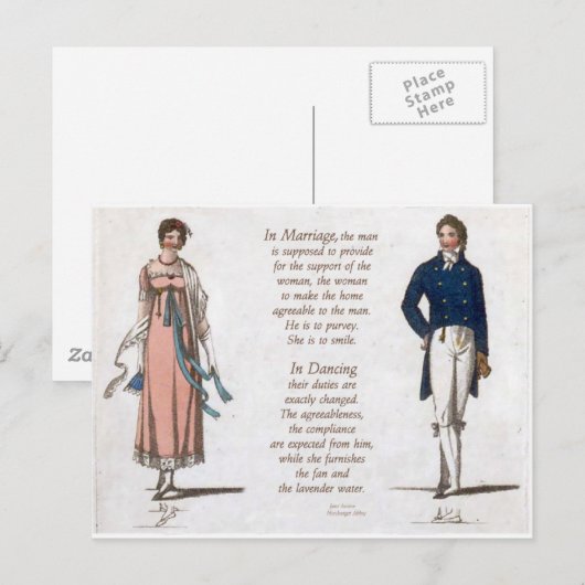 Lavendel Water Briefkaart (Voorkant / Achterkant)