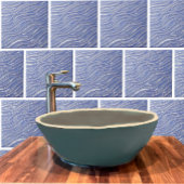 Lavendel water look keramische decoratieve Tegel Tegeltje