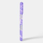 Lavendel Water Ripple iPhone Case (Achterkant / Rechts)