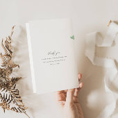 Lavendel Waterverf Bloemen Trouwpapier Programma Flyer