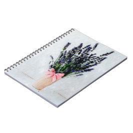 Lavendel Waterverf Boeket Notitieboek