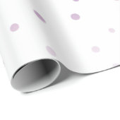 Lavendel Waterverf Circles Cadeaupapier (Rol Hoek)