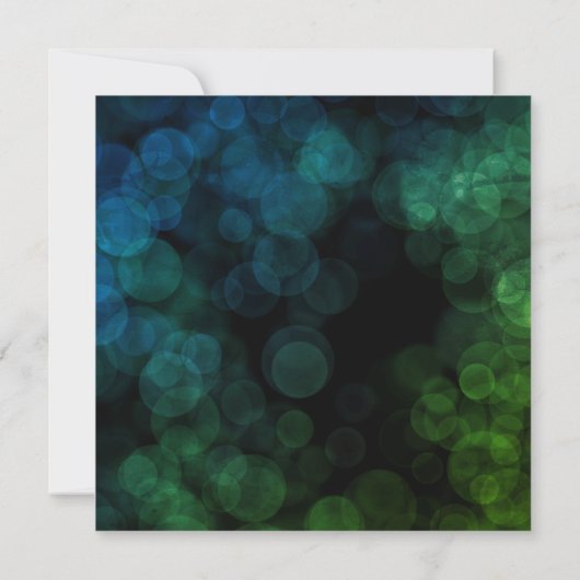 Lavendel waterverf schilderij Uitnodiging (Achterkant)