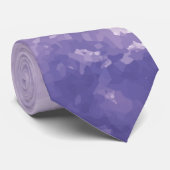 Lavendel Waterverf stropdas (Opgerold)