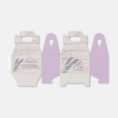 Lavendel Waterverf & Wood Essential Oil Class Kit Bedankdoosjes (Uitgevouwen)